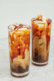 ICE SALTED KARAMEL LATTE
